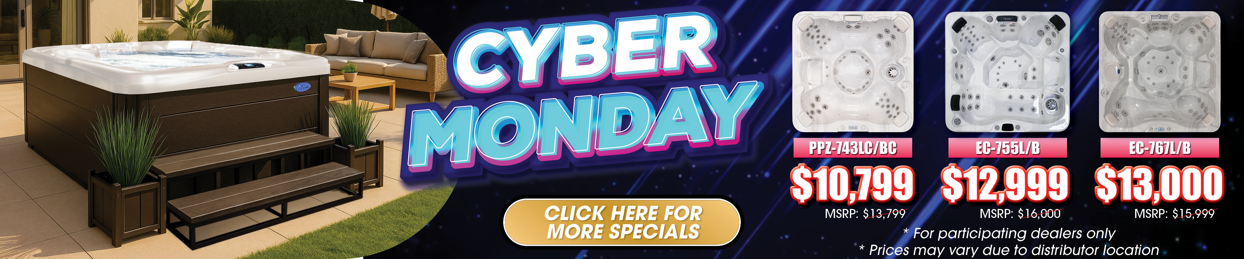 Calspas hot tub being used in a family setting - Sequim