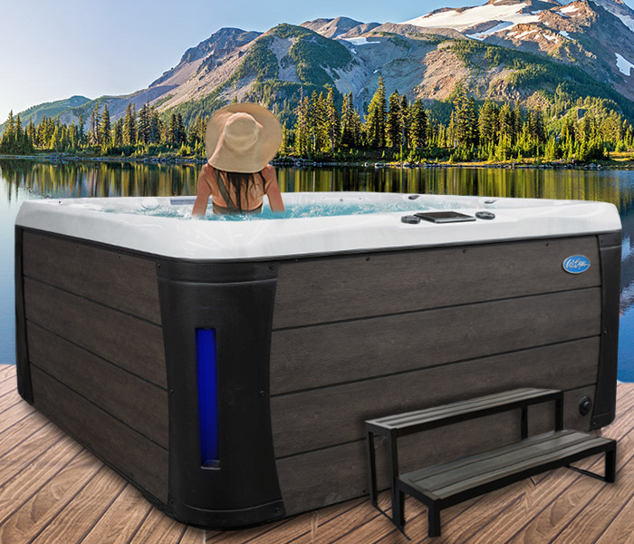 Calspas hot tub being used in a family setting - hot tubs spas for sale Sequim